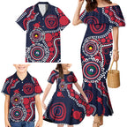 Melbourne NAIDOC Week 2026 Personalised Family Matching Mermaid Dress and Hawaiian Shirt 50 Years of Deadly Aboriginal Art