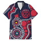 Melbourne NAIDOC Week 2026 Personalised Family Matching Short Sleeve Bodycon Dress and Hawaiian Shirt 50 Years of Deadly Aboriginal Art