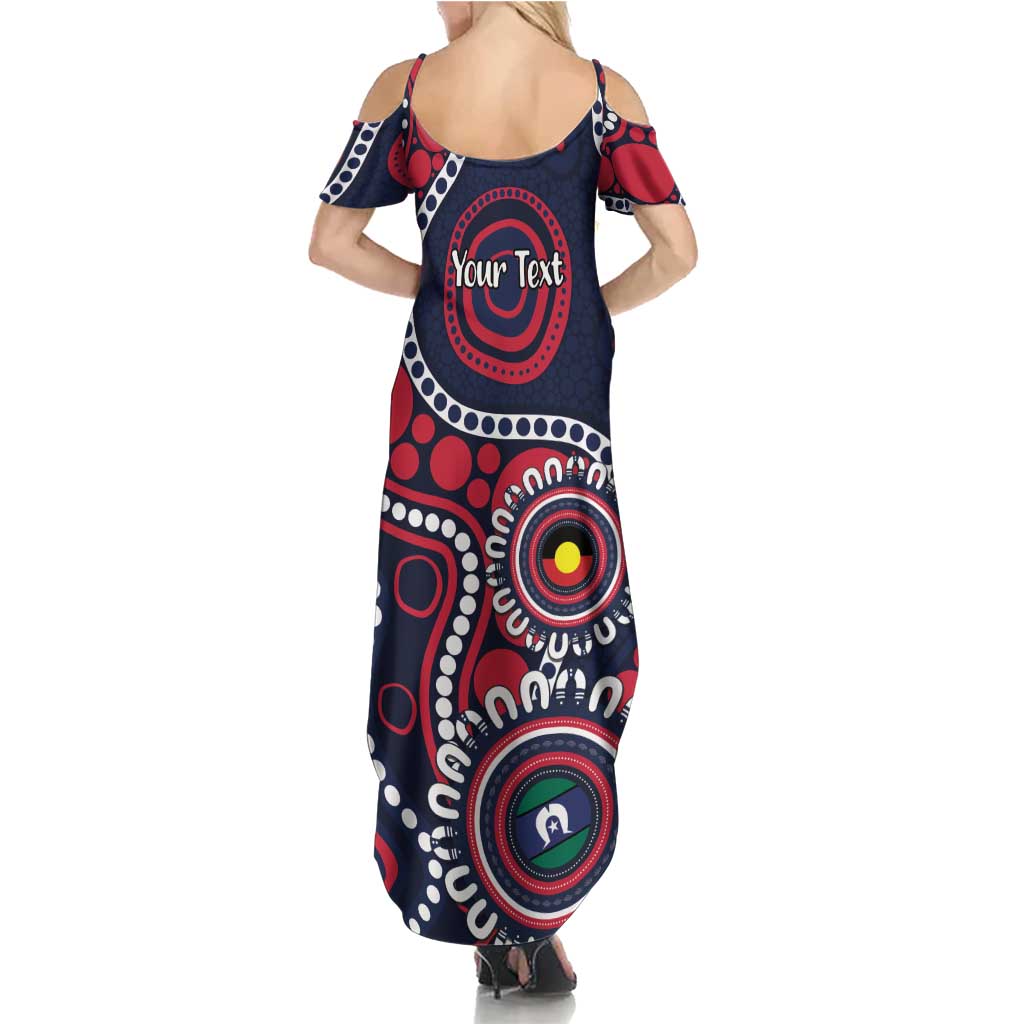 Melbourne NAIDOC Week 2026 Personalised Family Matching Summer Maxi Dress and Hawaiian Shirt 50 Years of Deadly Aboriginal Art