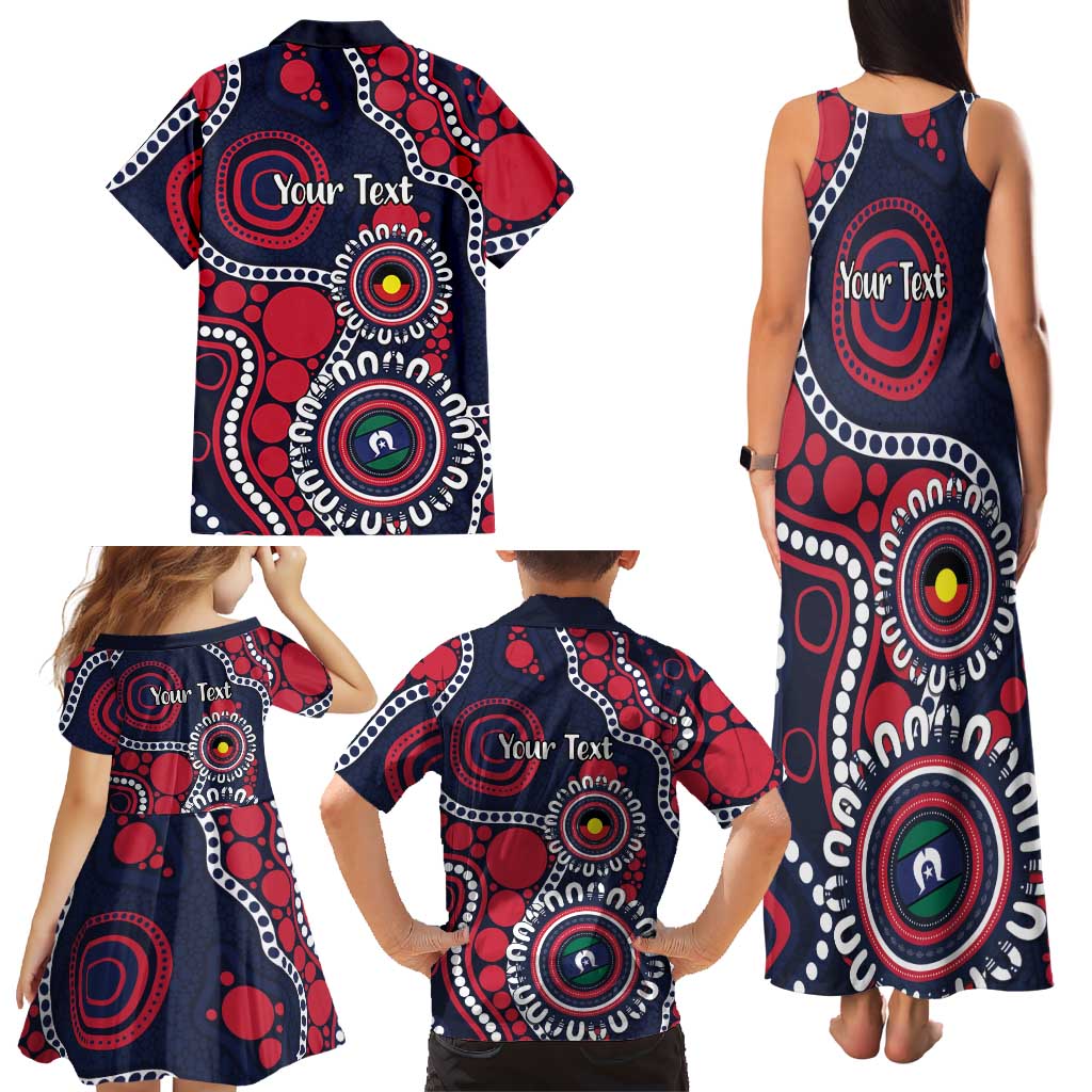 Melbourne NAIDOC Week 2026 Personalised Family Matching Tank Maxi Dress and Hawaiian Shirt 50 Years of Deadly Aboriginal Art