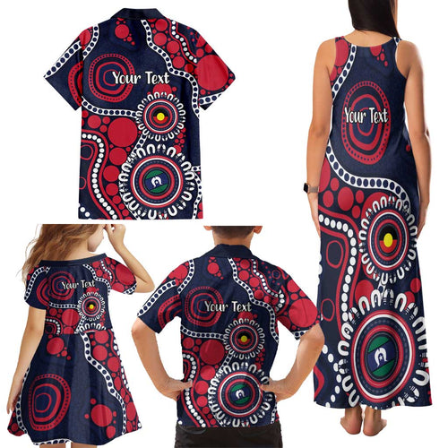 Melbourne NAIDOC Week 2026 Personalised Family Matching Tank Maxi Dress and Hawaiian Shirt 50 Years of Deadly Aboriginal Art