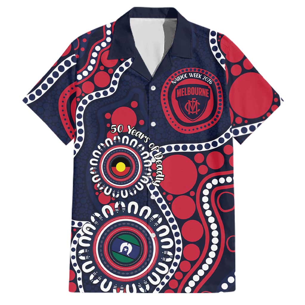 Melbourne NAIDOC Week 2026 Personalised Family Matching Tank Maxi Dress and Hawaiian Shirt 50 Years of Deadly Aboriginal Art