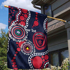 Melbourne NAIDOC Week 2026 Personalised Garden Flag 50 Years of Deadly Aboriginal Art