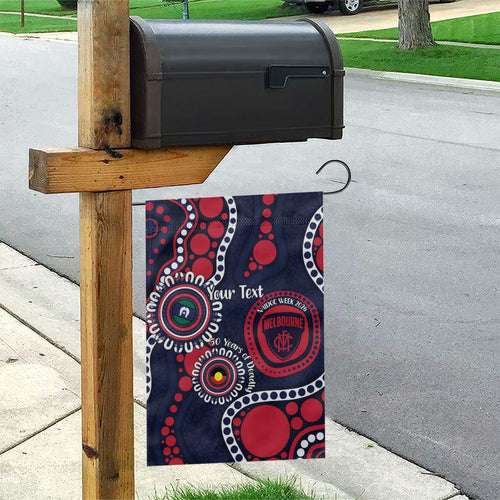 Melbourne NAIDOC Week 2026 Personalised Garden Flag 50 Years of Deadly Aboriginal Art