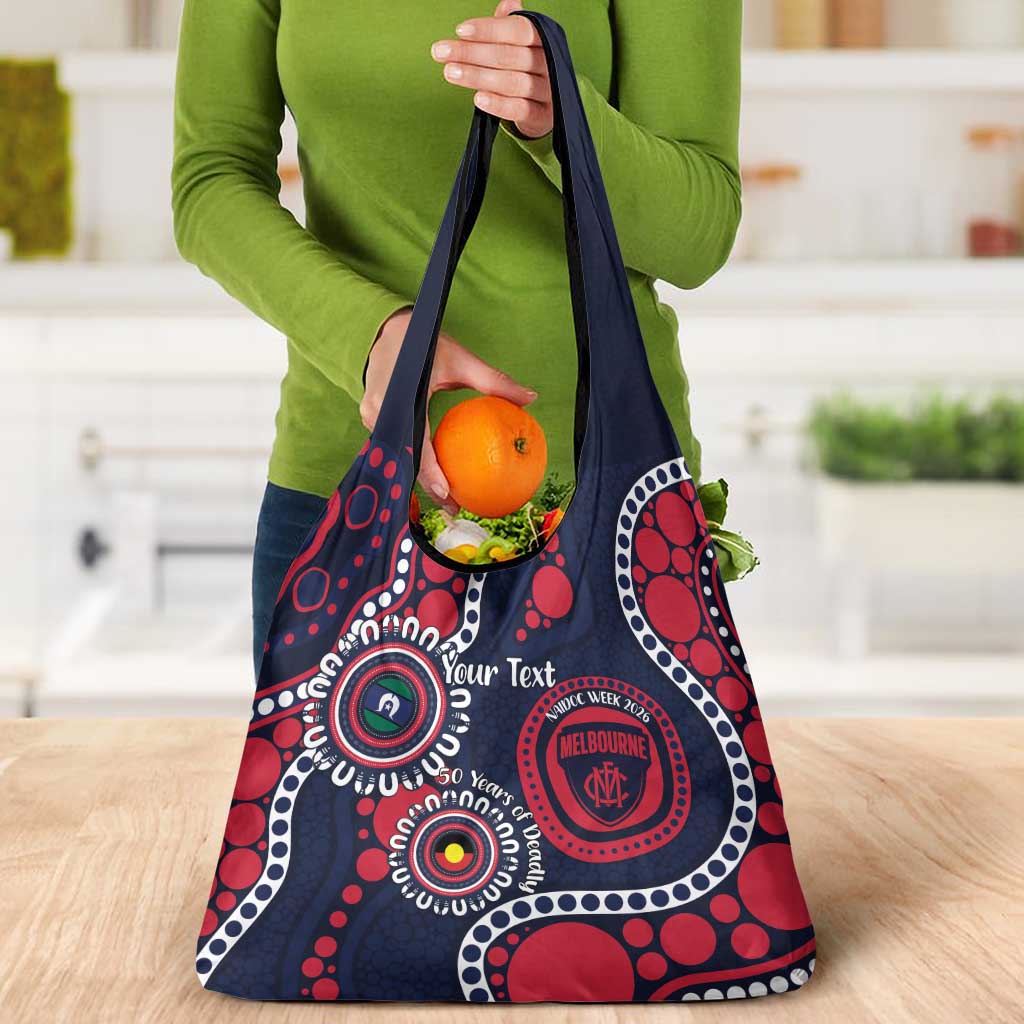 Melbourne NAIDOC Week 2026 Personalised Grocery Bag 50 Years of Deadly Aboriginal Art
