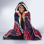 Melbourne NAIDOC Week 2026 Personalised Hooded Blanket 50 Years of Deadly Aboriginal Art