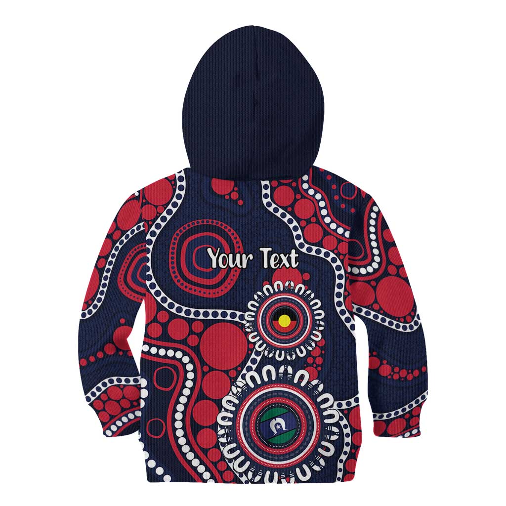 Melbourne NAIDOC Week 2026 Personalised Kid Hoodie 50 Years of Deadly Aboriginal Art