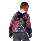 Melbourne NAIDOC Week 2026 Personalised Kid Hoodie 50 Years of Deadly Aboriginal Art