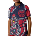 Melbourne NAIDOC Week 2026 Personalised Kid Polo Shirt 50 Years of Deadly Aboriginal Art
