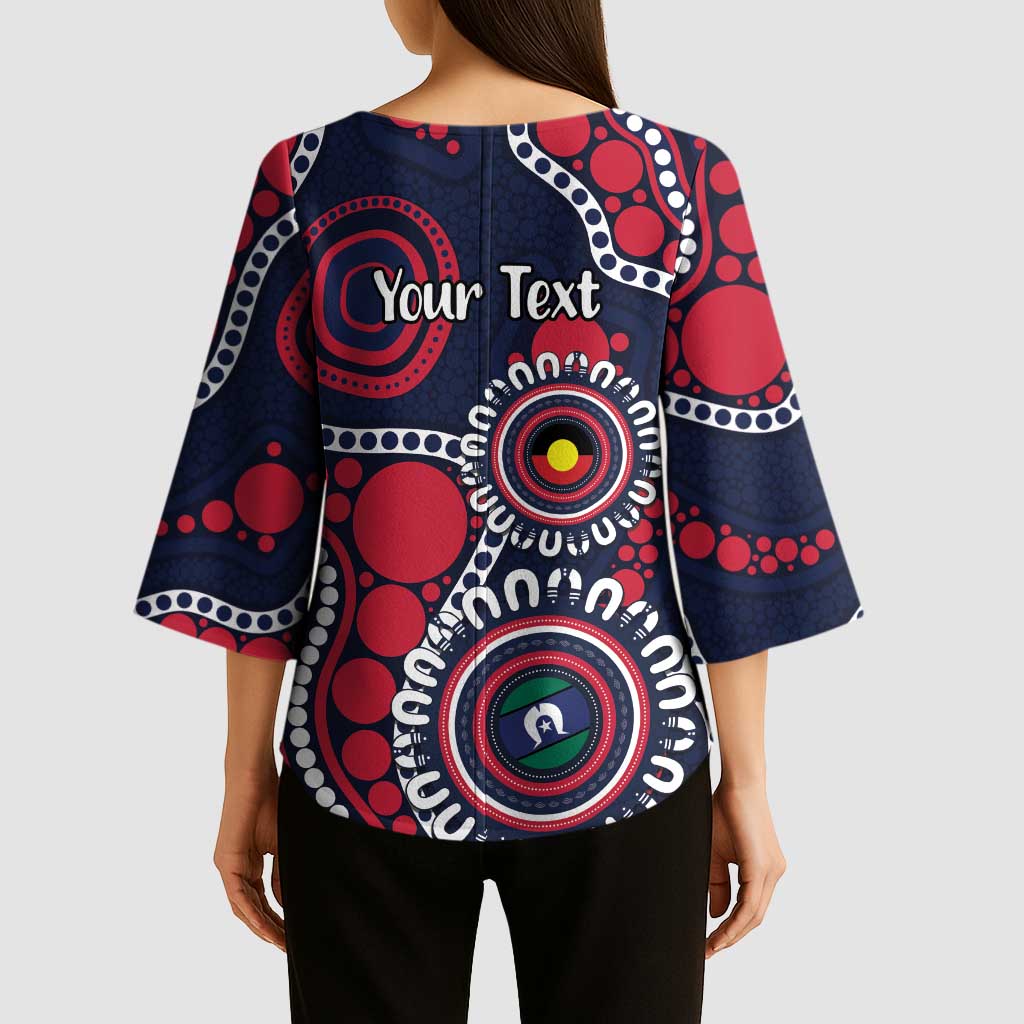 Melbourne NAIDOC Week 2026 Personalised Kimono Sleeve Blouse 50 Years of Deadly Aboriginal Art