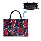 Melbourne NAIDOC Week 2026 Personalised Leather Bag 50 Years of Deadly Aboriginal Art