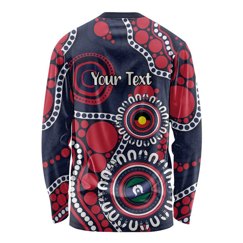 Melbourne NAIDOC Week 2026 Personalised Long Sleeve Shirt 50 Years of Deadly Aboriginal Art