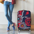 Melbourne NAIDOC Week 2026 Personalised Luggage Cover 50 Years of Deadly Aboriginal Art