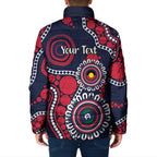 Melbourne NAIDOC Week 2026 Personalised Padded Jacket 50 Years of Deadly Aboriginal Art