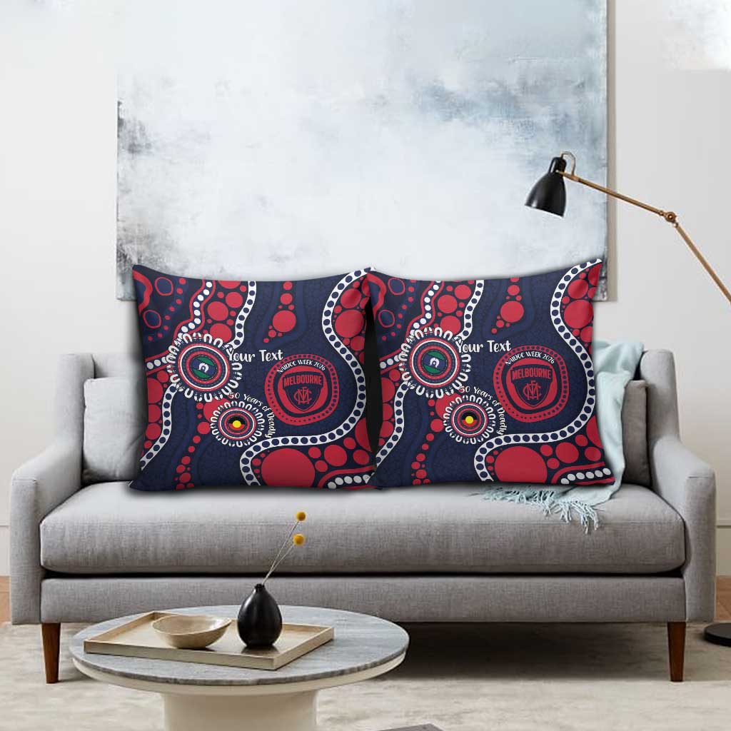Melbourne NAIDOC Week 2026 Personalised Pillow Cover 50 Years of Deadly Aboriginal Art