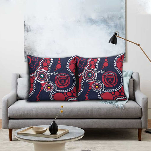 Melbourne NAIDOC Week 2026 Personalised Pillow Cover 50 Years of Deadly Aboriginal Art