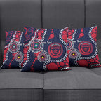 Melbourne NAIDOC Week 2026 Personalised Pillow Cover 50 Years of Deadly Aboriginal Art