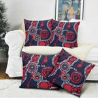 Melbourne NAIDOC Week 2026 Personalised Pillow Cover 50 Years of Deadly Aboriginal Art