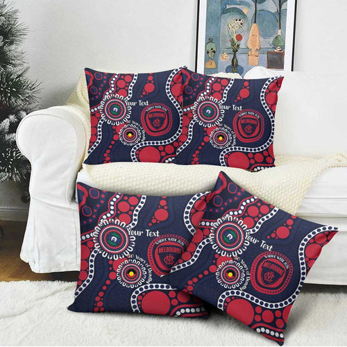 Melbourne NAIDOC Week 2026 Personalised Pillow Cover 50 Years of Deadly Aboriginal Art