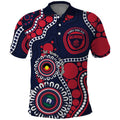 Melbourne NAIDOC Week 2026 Personalised Polo Shirt 50 Years of Deadly Aboriginal Art