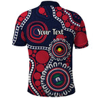 Melbourne NAIDOC Week 2026 Personalised Polo Shirt 50 Years of Deadly Aboriginal Art