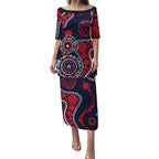 Melbourne NAIDOC Week 2026 Personalised Puletasi 50 Years of Deadly Aboriginal Art
