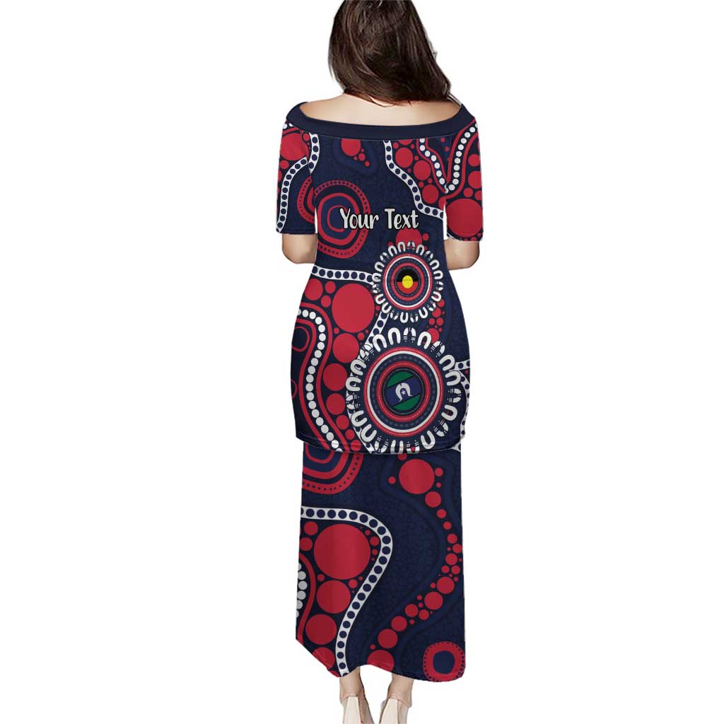 Melbourne NAIDOC Week 2026 Personalised Puletasi 50 Years of Deadly Aboriginal Art