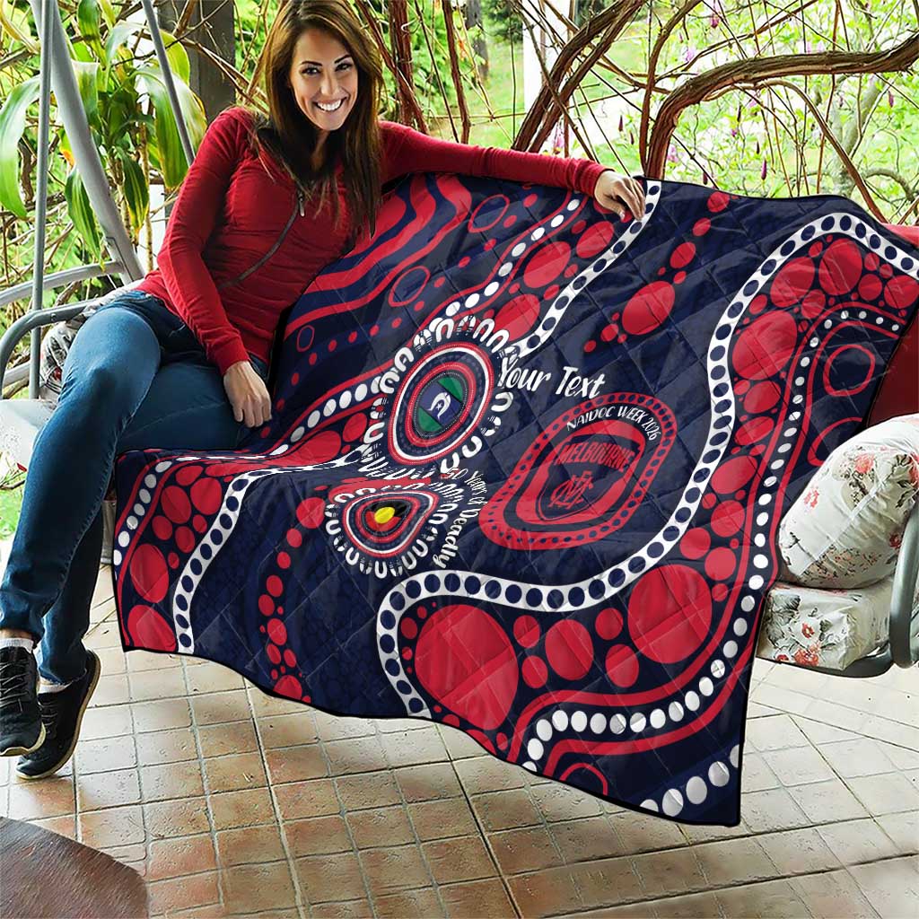 Melbourne NAIDOC Week 2026 Personalised Quilt 50 Years of Deadly Aboriginal Art