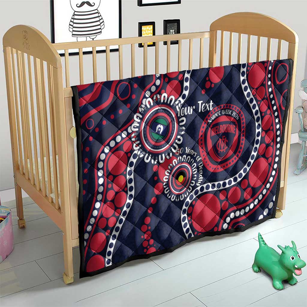 Melbourne NAIDOC Week 2026 Personalised Quilt 50 Years of Deadly Aboriginal Art