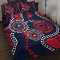 Melbourne NAIDOC Week 2026 Personalised Quilt Bed Set 50 Years of Deadly Aboriginal Art