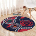 Melbourne NAIDOC Week 2026 Personalised Round Carpet 50 Years of Deadly Aboriginal Art