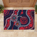Melbourne NAIDOC Week 2026 Personalised Rubber Doormat 50 Years of Deadly Aboriginal Art