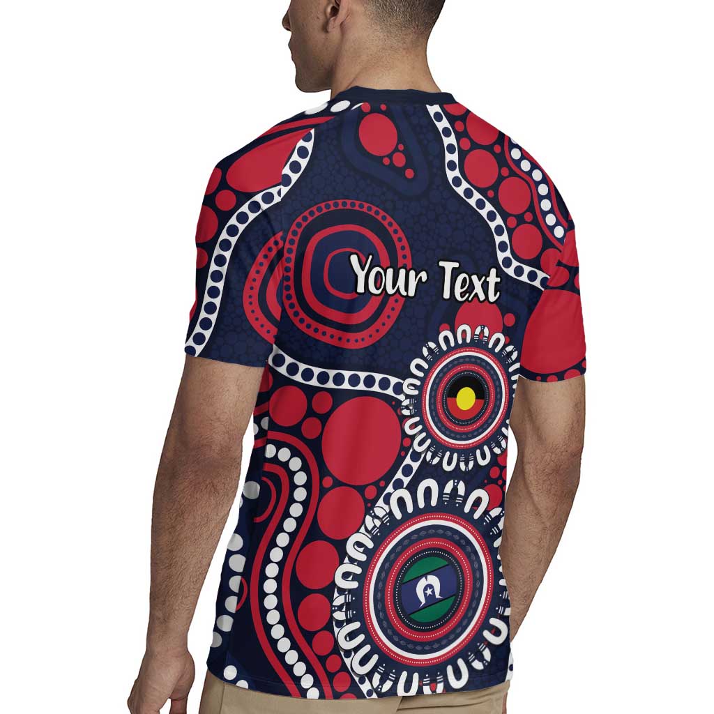 Melbourne NAIDOC Week 2026 Personalised Rugby Jersey 50 Years of Deadly Aboriginal Art