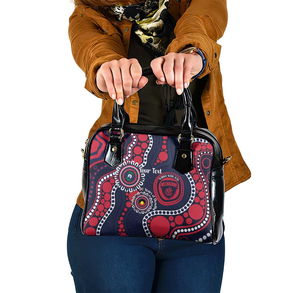 Melbourne NAIDOC Week 2026 Personalised Shoulder Handbag 50 Years of Deadly Aboriginal Art