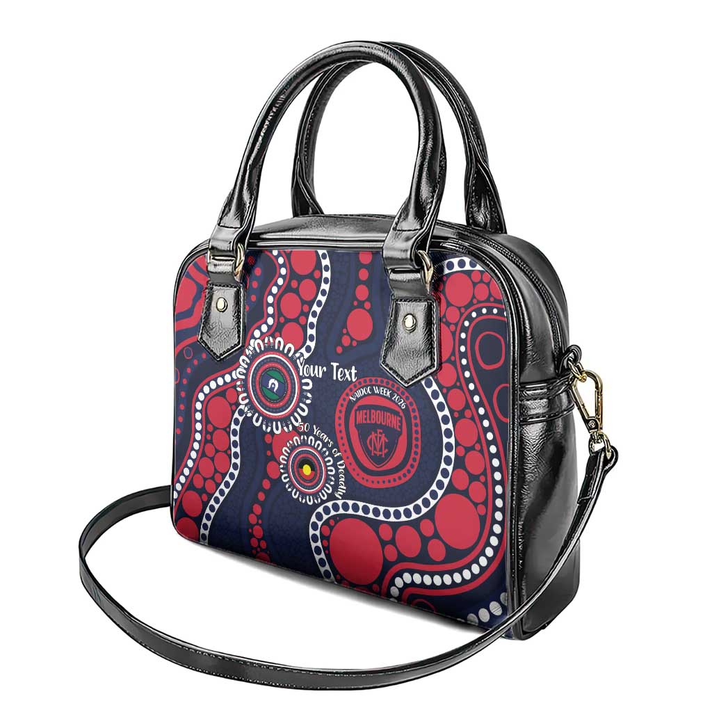 Melbourne NAIDOC Week 2026 Personalised Shoulder Handbag 50 Years of Deadly Aboriginal Art