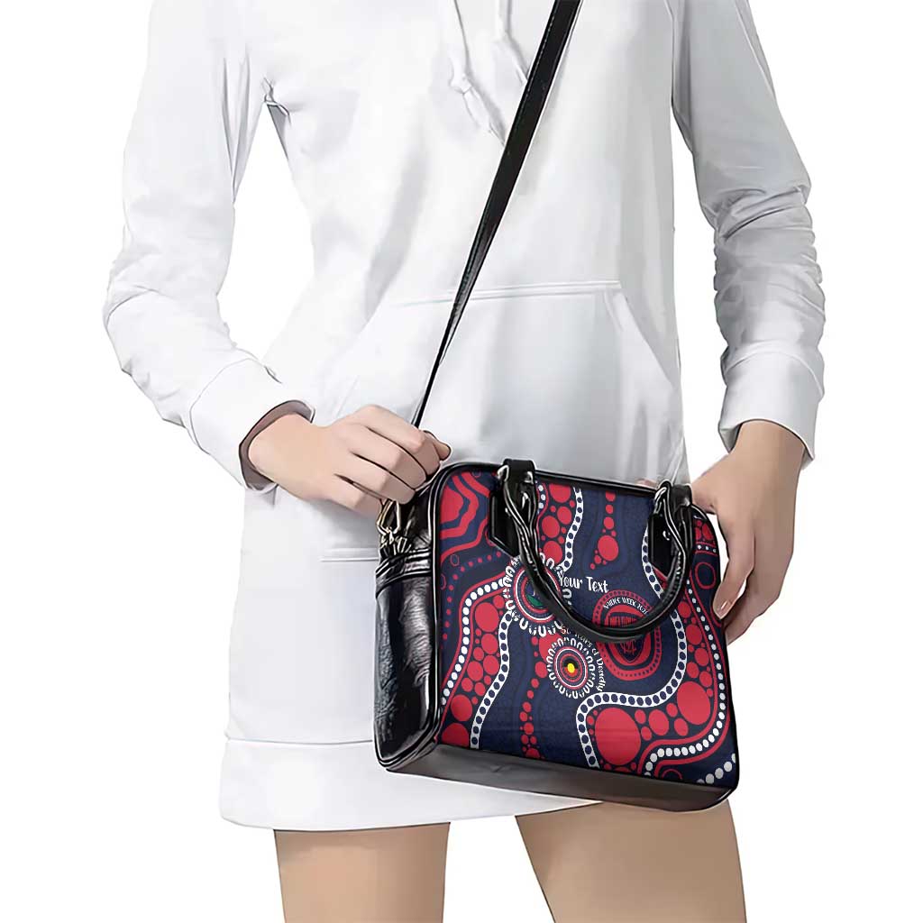 Melbourne NAIDOC Week 2026 Personalised Shoulder Handbag 50 Years of Deadly Aboriginal Art