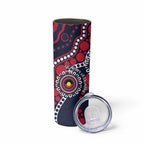 Melbourne NAIDOC Week 2026 Personalised Skinny Tumbler 50 Years of Deadly Aboriginal Art