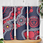 Melbourne NAIDOC Week 2026 Personalised Skinny Tumbler 50 Years of Deadly Aboriginal Art
