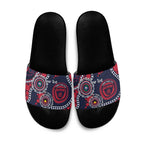 Melbourne NAIDOC Week 2026 Personalised Slide Sandals 50 Years of Deadly Aboriginal Art