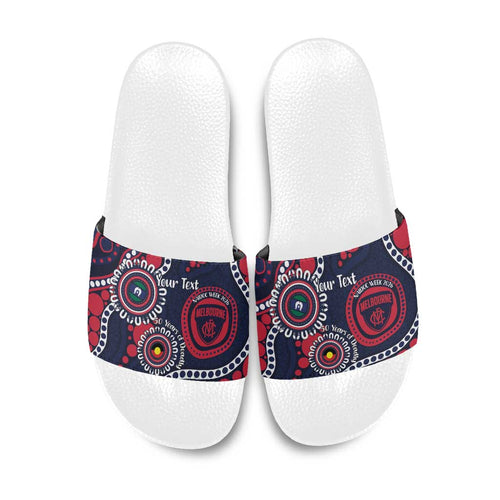Melbourne NAIDOC Week 2026 Personalised Slide Sandals 50 Years of Deadly Aboriginal Art