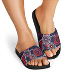 Melbourne NAIDOC Week 2026 Personalised Slide Sandals 50 Years of Deadly Aboriginal Art