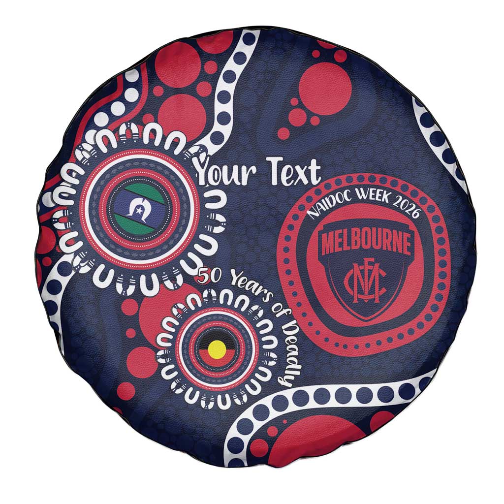 Melbourne NAIDOC Week 2026 Personalised Spare Tire Cover 50 Years of Deadly Aboriginal Art
