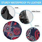 Melbourne NAIDOC Week 2026 Personalised Spare Tire Cover 50 Years of Deadly Aboriginal Art