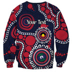 Melbourne NAIDOC Week 2026 Personalised Sweatshirt 50 Years of Deadly Aboriginal Art