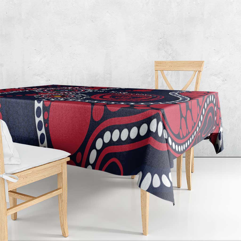 Melbourne NAIDOC Week 2026 Personalised Tablecloth 50 Years of Deadly Aboriginal Art