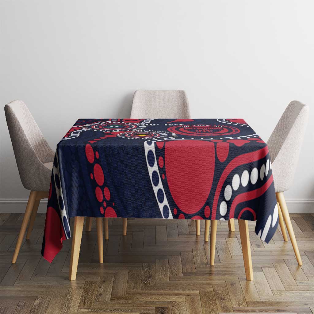 Melbourne NAIDOC Week 2026 Personalised Tablecloth 50 Years of Deadly Aboriginal Art