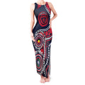 Melbourne NAIDOC Week 2026 Personalised Tank Maxi Dress 50 Years of Deadly Aboriginal Art