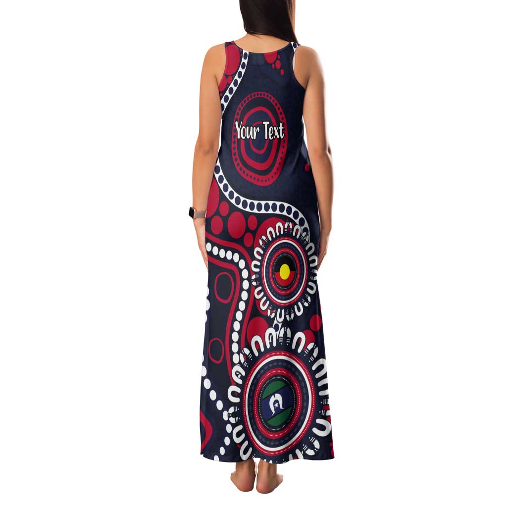 Melbourne NAIDOC Week 2026 Personalised Tank Maxi Dress 50 Years of Deadly Aboriginal Art