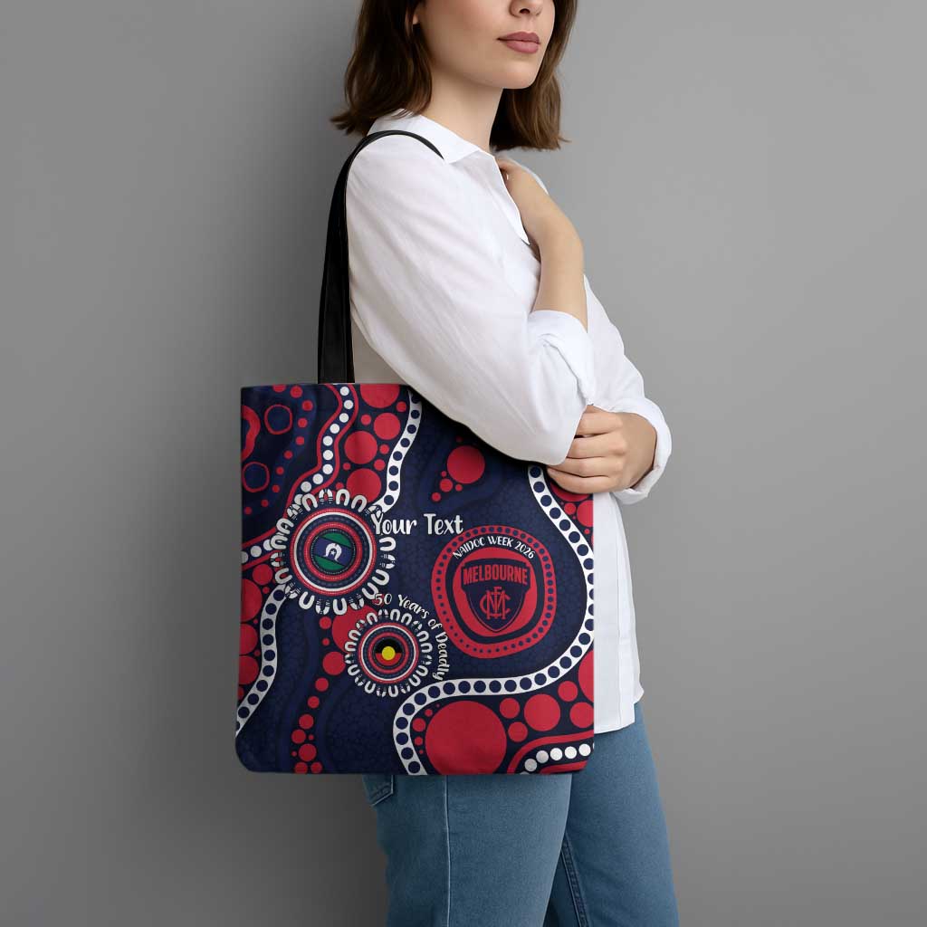 Melbourne NAIDOC Week 2026 Personalised Tote Bag 50 Years of Deadly Aboriginal Art