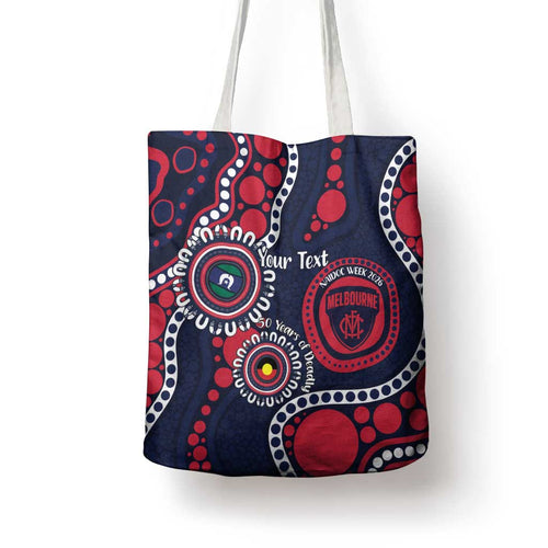 Melbourne NAIDOC Week 2026 Personalised Tote Bag 50 Years of Deadly Aboriginal Art